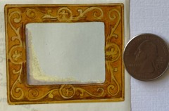 GOLD FRAMES Stickers(4pc) Frances Meyer•Household •Family•Portrait ￼•Decorative•