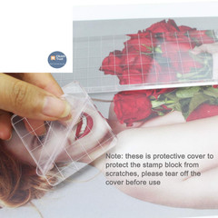 WeiMeet 4 Pieces Stamp 7.5 x cm, 5 x 5 3.8 x 2.5 x cm