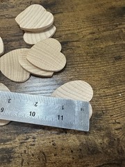Large Craft Supply Lot Paper Pads Wood Hearts Beads Scrapbooking DIY Mixed