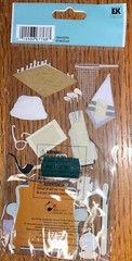 RARE Jolees Grandpa Lounge Chair Chess Golf Clubs Fishing Newspaper Glasses Pioe