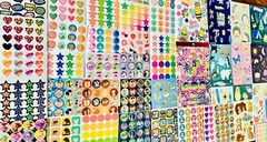 Love Heart Themed 559+ Stickers 4 Kids Teens Teachers Party Gifts DIY Cards