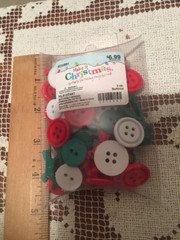 Make it Christmas Buttons and parts for Holiday Projects