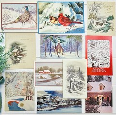 VTG Ephemera New Years Eve Winter Junk Journal Audubon Bird Bk Plates Pack #80+