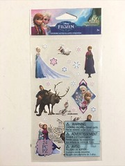Lot EK Success Disney Frozen Flat Stickers Olaf Elsa Anna