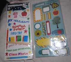 Vintage Scrapbook Sticker & Embellishment Lot 28 Scratch N Sniff EK Jolee Mixed