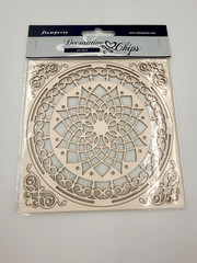 Set of 12 BACKGROUNDS & SHAPES Laser Cut Chipboard for Scrapbooking, NEW