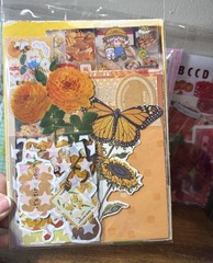 Junk journal grab bag, mystery scrapbooking pack