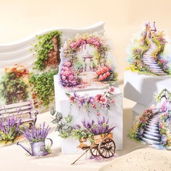 Corner of the Garden Transparent Stickers Journaling Card Decorative DIY Collage