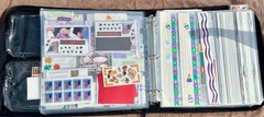 Crop In Style Binder With Lots Of Stickers ~ 17 Sheets full ~ All brands