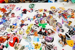 HUGE Mixed lot of random Stickers Loose Dragon balls, anime, KPop, pokemon & ETC