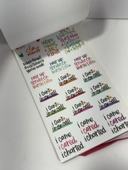 Happy Planner Sticker NURSE 1078 Pieces Me & My Big Ideas Barely Used
