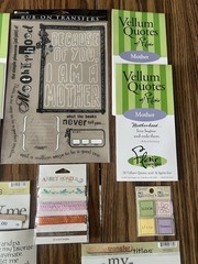 Family Dad Mom Scrapbooking Lot Embellishments Stickers Rub Ons Grandpa Grandma