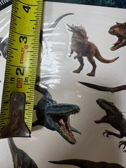 JURASSIC WORLD JURASSIC PARK Realistic Dino Sticker 4 Pack buy more and save $$