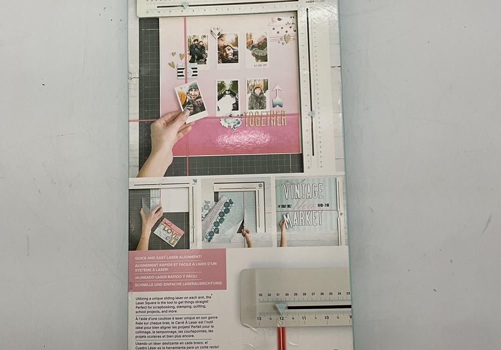 NEW We R Memory Keepers Laser Square YQ-G9.0MD