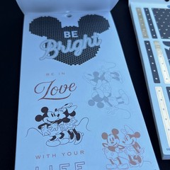 Happy Planner Disney Mickey Minnie Mouse Sticker 2 Sets 244 & 582 Pcs Scrapbook