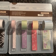 Creative Memories – Delight Paper Ribbon And Black And White – Retired NLA