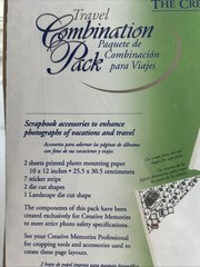 Creative Memories Collection Travel Combo Pack 10×12