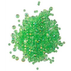 Buttons Galore Crystalz Set BRIGHT COLORS – AB Rhinestones for Crafts