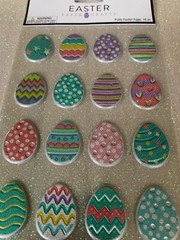 EASTER PAPER CRAFTS EASTER EGGS MULTI-COLOR EASTER EGGS 16PCS EASTER EGGS