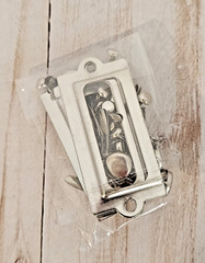 Scrapbook Hardware Bundle of Deja Views Metal Assortment & 2 Packs Label Holders