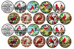 Assorted Precut Bottle Cap Images (Sets)