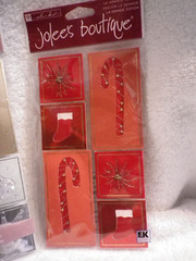 lot of 3 packs Ek Success Jolee’s Boutique scrapbook stickers Metallic Ornament