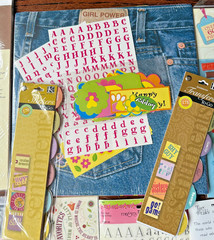 Lot Scrapbook Kits Pack Sticker Sheets Creative Memories My Minds Eye NRN K & Co