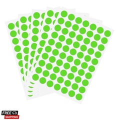 1050 PCS 3/4 Inch Round Color-Code Dot Stickers – Color Coded Circle Stickers…