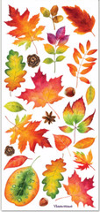 Violette Stickers Fall Autumn Harvest Leaves Crafts Planner Supply Scrapbook