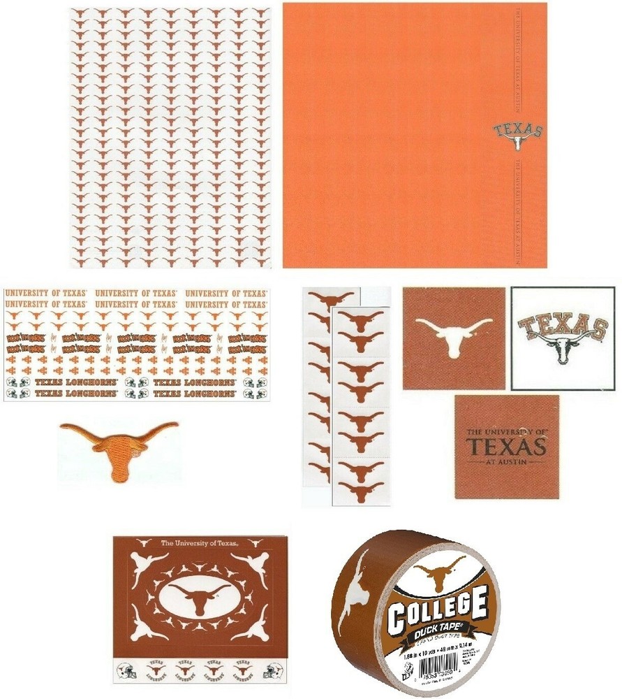 University of Texas Longhorns NCAA Scrapbook: Kit – Sticker – Paper YOU CHOOSE
