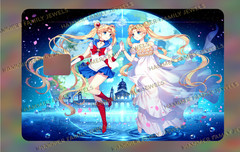 Sailor Moon Fan Art Card Decal *