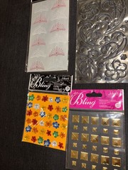 Jolee’s Bling Variety Studs Stickers Scrapbooking-NEW! (17 Packs)