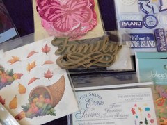 Mixed Lot of Scrapbooking Embellishments- cute! New & Opened items