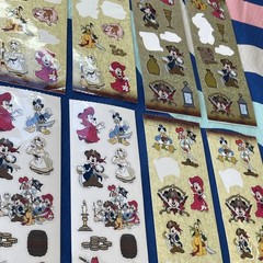 Lot Of Stickers From Early 2000s Disney Pirates Of The Caribbean Mickey Minnie