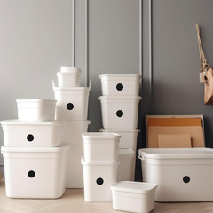 1000PCS Kraft Circle Stickers Dot Stickers, 1 Inch Round Blank Garage Sale Price
