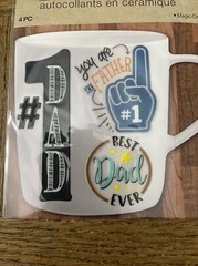 Crafters Square Ceramic Stickers
