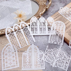 Vintage Scrapbook Embellishments Paper Cutout Lace for Scrapbooking Supplies, 40