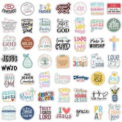 Inspirational Christian Stickers Waterproof Gifts for Kids, Teens, Girls and Boy
