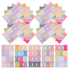 5 Pcs Tabs for Annotating Books Blank Monthly Labels Index Files