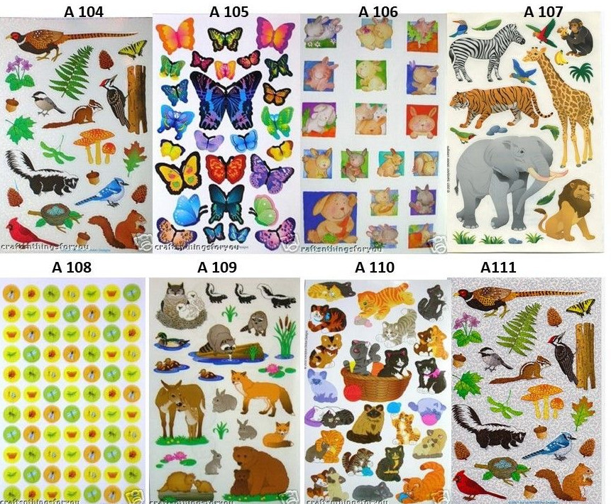 Sandylion Super Rare Cats Butterflies Insects Elephants Tiger Lion Bird Deer Fox