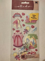 Lot of Scrapbooking Stickers Unicorn My Little Pony Princess Girl Fairy Tale