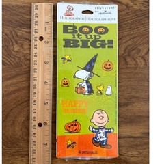 Peanuts Halloween Stickers Hallmark Stickeroni Snoopy Charlie Brown New