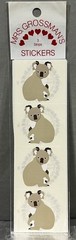 Rare Vintage Stickers NIP Mrs. Grossman’s Koala Zoo Outback Adventure Australia