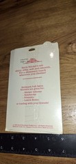 Vintage Stickers Hallmark Rose Petal Place Satin Stickers 1 Pkg,code20-1