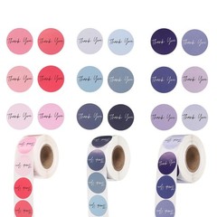 1500 Pcs Thank You Stickers – Cute Round Self-Adhesive Labels for Small Business
