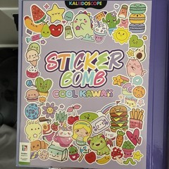 Cool Kawaii Sticker Book 600+ Stickers & Book
