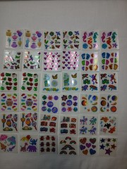 Huge Holographic Mixed Lot Vintage Sandylion Stickers Mods