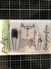New Picket Fence Studio clear rubber stamp I LOVE YOUR FACE cling free USA ship
