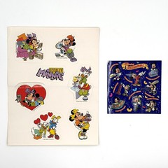 Vtg Sticker Lot Hallmark Peanuts Disney Muppets E.T. Cabbage Patch 80s 32 Sheets