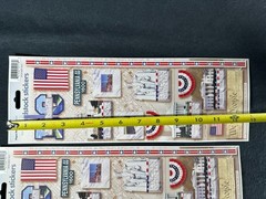 Lot of Travel Bahamas Washington DC Las Vegas Scrapbook Stickers and art